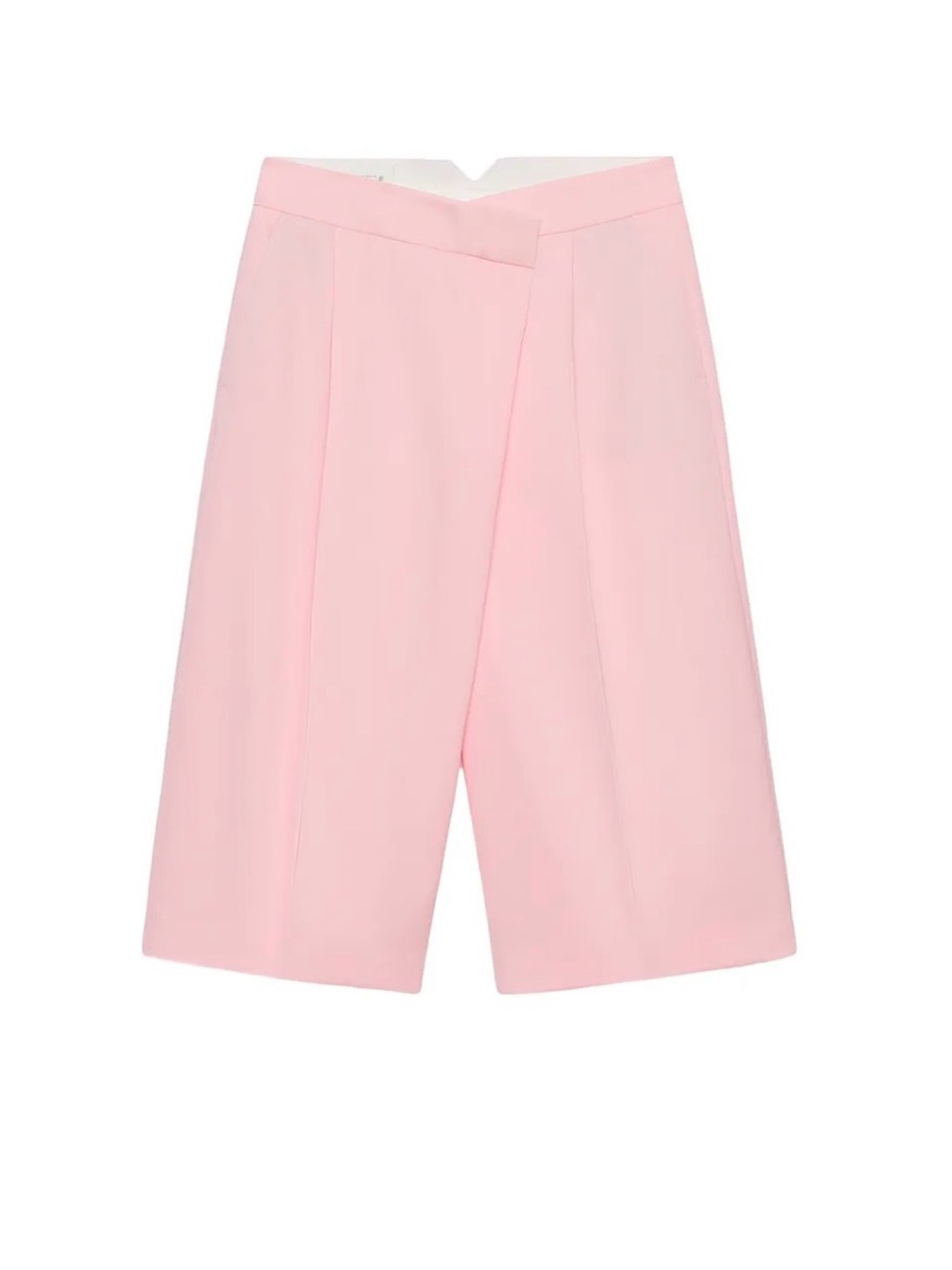 Pink Women's Tailored Long Shorts